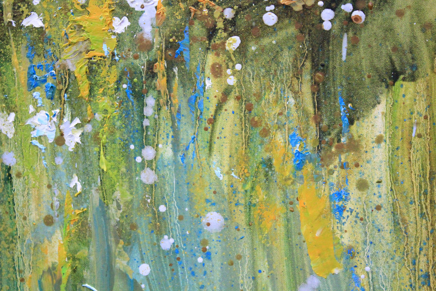 Field of flowers oil painting, countryside painting, meadow painting, summer artwork, canvas art natural landscape,field of flowers wall art